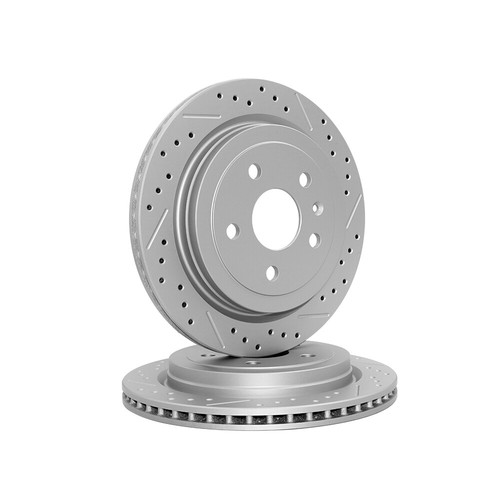 Front Rear Disc Brake Rotors For 2010 2011 2012 2013 2014 2015 Chevy Camaro V6 - Bild 3 von 8