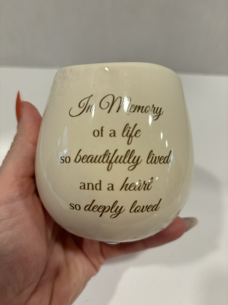 Light Your Way Memorial 19178 Beautifully Lived Ceramic Soy Wax Candle View 5