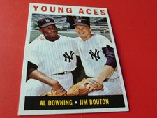 1964  TOPPS  #  219  YOUNG  ACES   YANKEES    NEAR  MINT /  MINT  OR  BETTER  !!