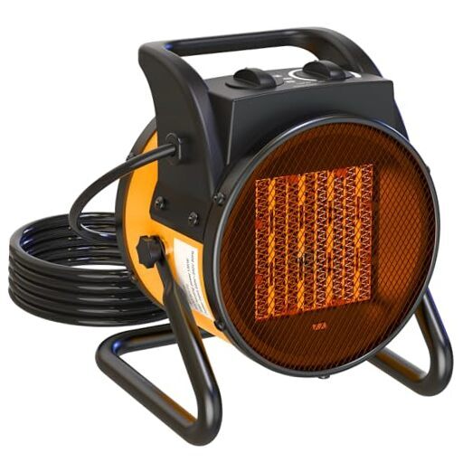 Outdoor Heaters for Patio - Electric Garage Heater with PTC Overheat Large