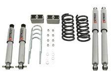 Belltech 83-97 Mitsubishi Mighty Max 2.5"F 3"R Drop Lowering Kit w/SP Shocks