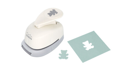 Bira Craft 5/8 inch Bear 3 Shape Lever Action Craft Punch for Paper Crafting 