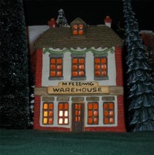 Dept. 56  - FEZZIWIG'S WAREHOUSE 1986-MINT IN BOX