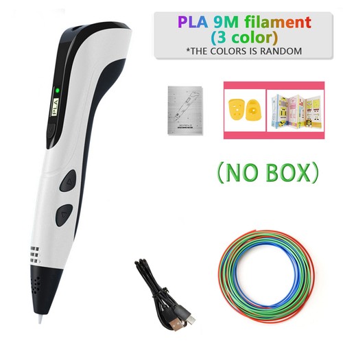 Set penna per stampa 3D per bambini penna stampante 3D con filamento 200M PLA/ABS regalo bambini - Foto 20 di 27