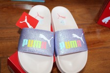 girls puma slides