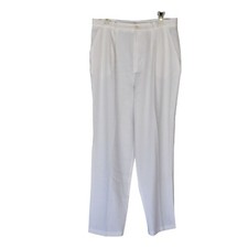 Women's Vintage Fundamental Things High Waist White Dress Pants 16