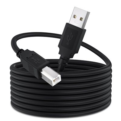 新品　HP Shielded High Speed Cable USB 2.0 Amazon.com: HP Printer Cable, 6FT USB A to USB B Cable, USB