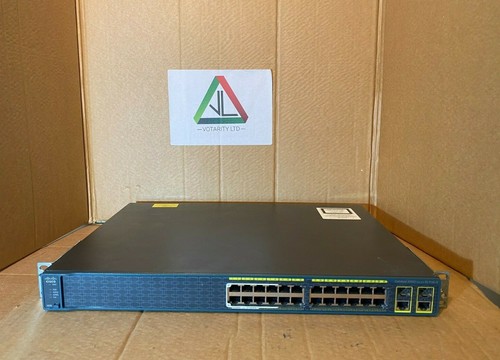 Cisco 2960-24LC-S Switch with 8x PoE Ports Cisco WS-C2960-24LC-S (Inc VAT) - Picture 5 of 7