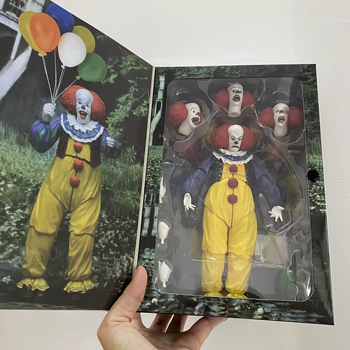 IT i Stephen King Action Figure Pennywise Figura 20 cm Neca CON SCATOLA ORGINALE - Foto 12 di 12