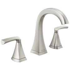 Delta Pierce 2-Handle Bathroom Faucet Spotshield Stainless-Certified Refurbished
