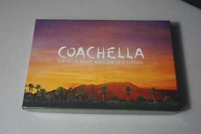Coachella 2025 Full Box, Stickers & Pamphlets (Great for Arts