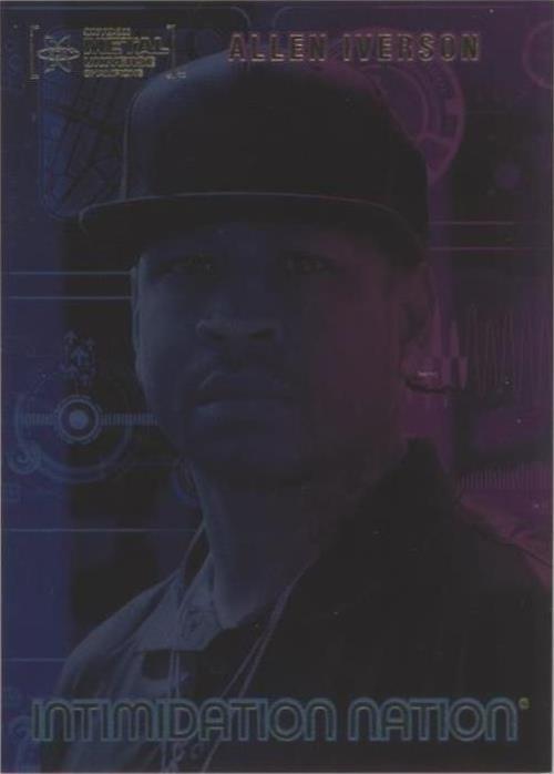 2022 Skybox Metal Universe Champions - Allen Iverson #IN-5 - 1 of 2
