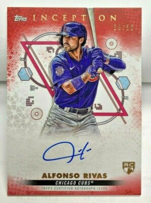 Alfonso Rivas 2022 Topps Inception RED Autograph Auto RC #d 38/50 ...