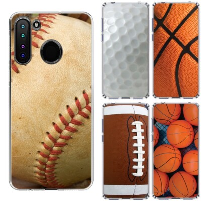 for Samsung Galaxy A21(Clear) ShockProof TPU Rugged Skin Phone Case Cover-A 