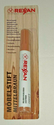 POWERFIX Profi Holzkorrekturstift - Schnell Trocknend Für Möbelreparatur In Eiche