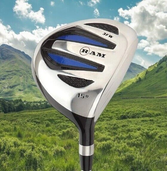 Mens Steel Wood Set With Driver, 3 and 5 Wood and Headcovers - Image 3 of 4