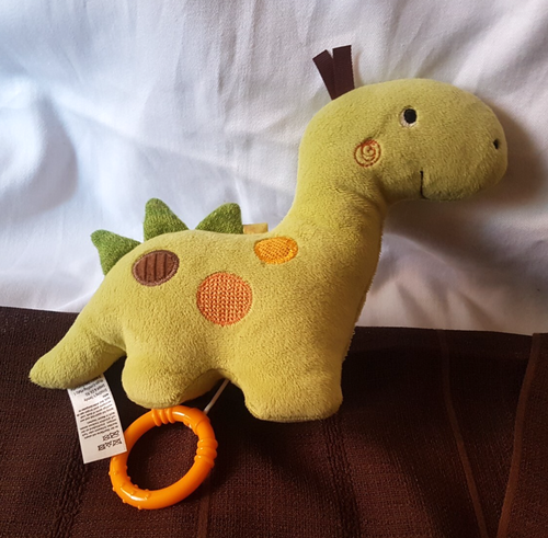 Topomini Spieluhr 🦕 DRACHE DINO 🦕 grün KREISE Guten Abend, gute Nacht NEUw - Bild 2 von 5