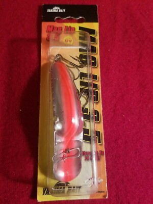 Yakima Bait Mag Lip 3.5 ''Met Sil Flo Red Stripe'' fishing LURE Ultra Violet NEW P
