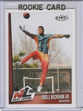 ODELL BECKHAM JR  Next Level ROOKIE CARD Football 2014 RC Cleveland Browns STAR