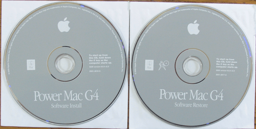Sistema Apple Power Mac G4 9.0.4 restaurar instalación CD medios 2000 vintage - Imagen 2 de 2
