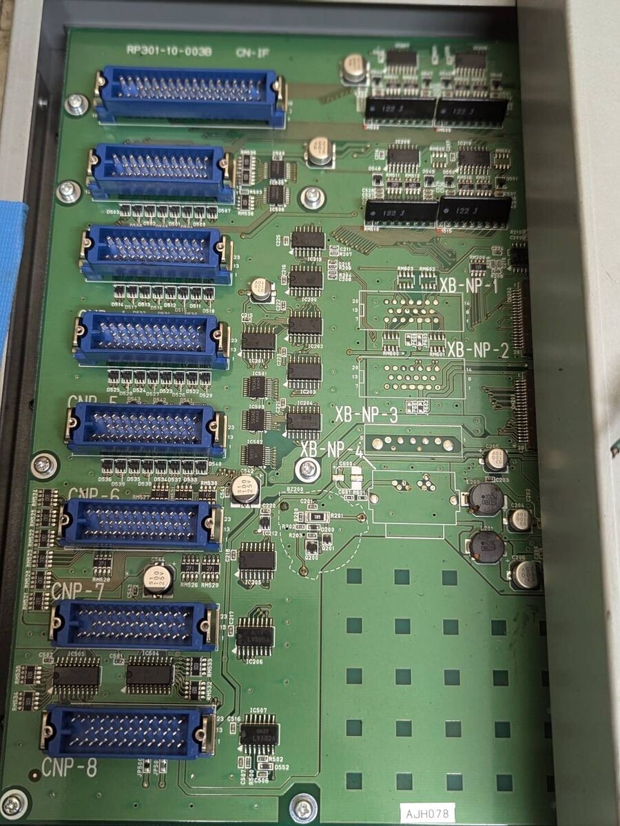 Okuma E0105-680-002 Operating Panel 5020J Removed From The Okuma E0105-680-002 Operating Panel 5020J Removed From The