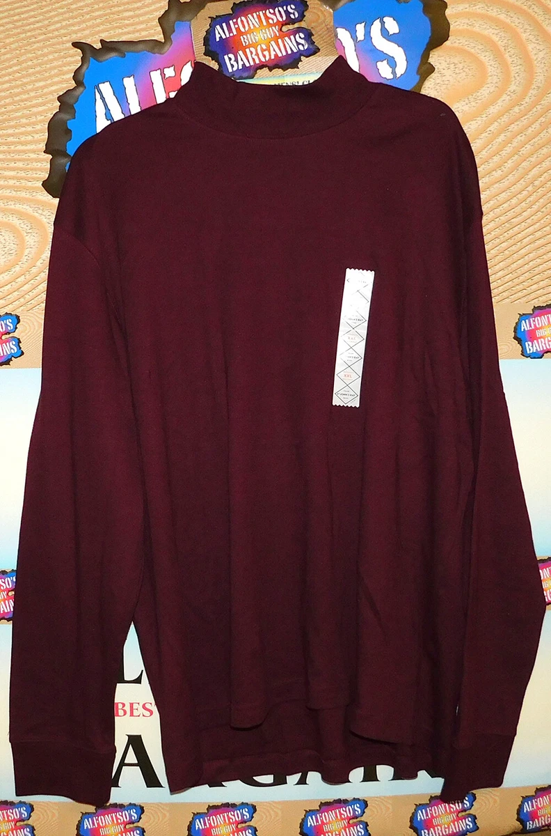 Mens St John s Bay Mock Neck Long Sleeve T Shirts 23.99 Free