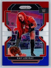 2022 Panini Prizm WWE Kay Lee Ray #106 Red White Blue Prizm NXT 2.0 Card