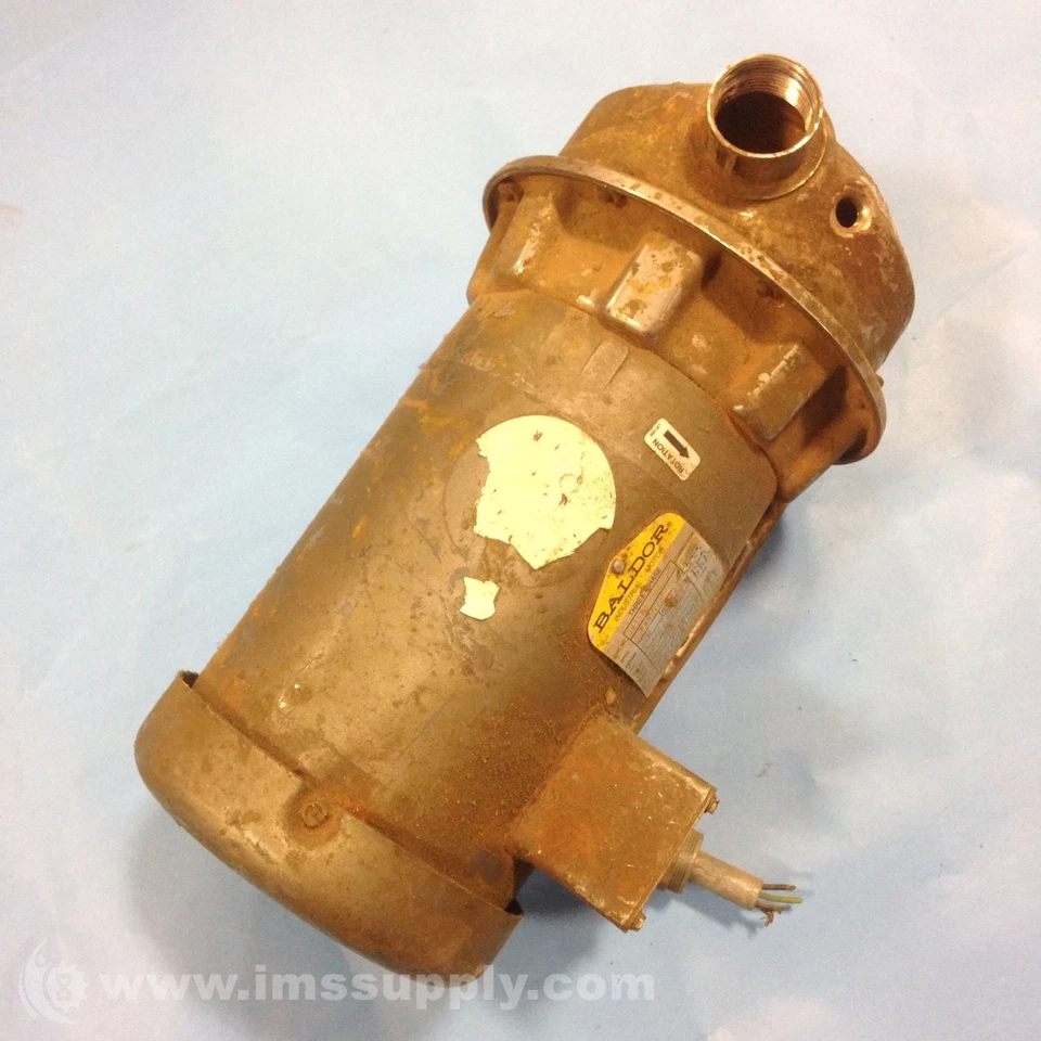 Baldor 35F84W725 Industrial Motor 1.5HP 3 Phase 3450RPM FPOR - Image 3 of 4