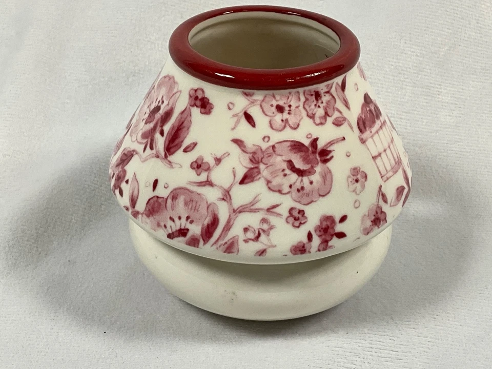 Yankee Candle Tealight Sombra Y Soporte Votivo Juego de 2 Piezas Cesta de Manzanas Floral Foto 4 de 4