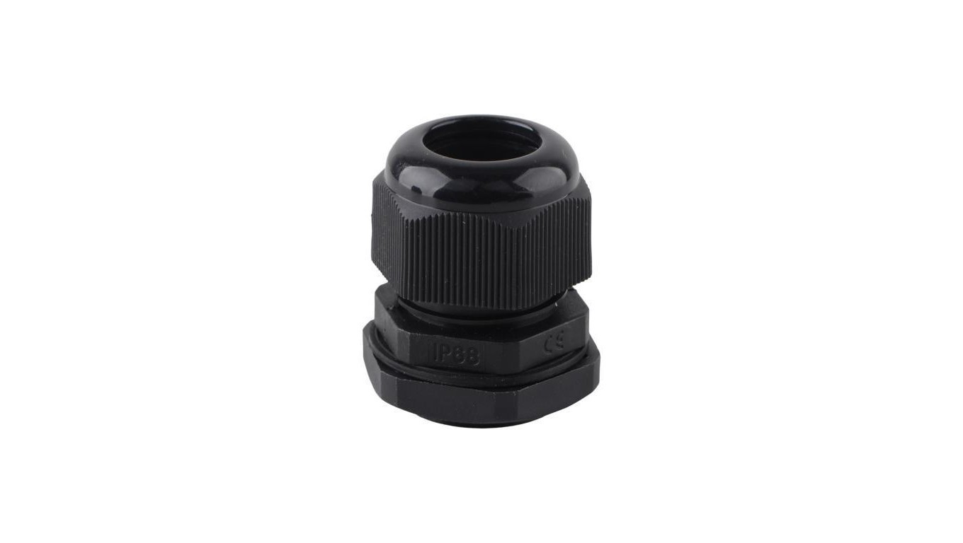 Cable Insulation Choke PG-21, Black, IP68/D.3075C Straight