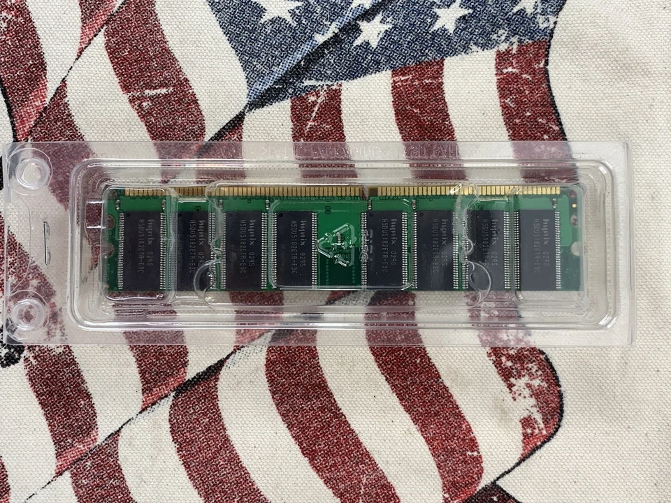 CRUCIAL RAM 1GB 184 PIN DIMM 128MX64 DDR P Memory SEE PHOTOS NEW SEALED - Image 3 of 3