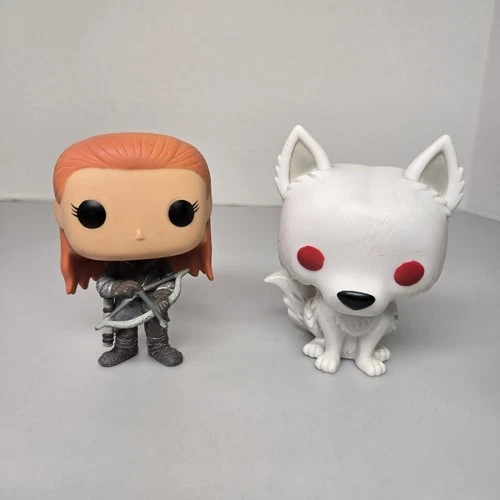 Read - Funko Pop! Game of Thrones - Ygritte #18 & Ghost #19 - Loose - OOP
