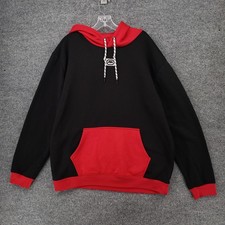 Ecko Unltd Hoodie Men XL Black Division East All City Pullover Fleece Sweatshirt