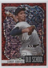 2021 Panini Prizm Old School Red Donut Circle 36/99 Sandy Koufax #OS-7 HOF 15t4
