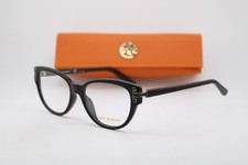 NEW TORY BURCH TY 2092U 1709 BLACK GOLD AUTHENTIC EYEGLASSES 52-17