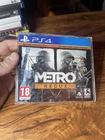 RARE Metro Redux PS4 PROMO COPY *not for resale* collectible, playable, 2 games