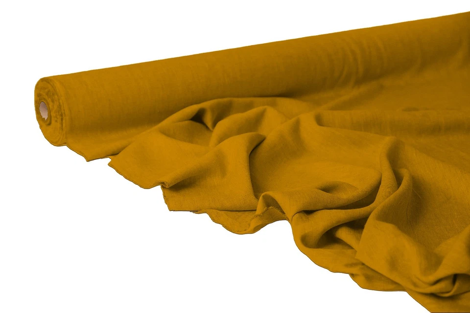 100% Pure Linen Fabric by the Yard/Meter – Medium Weight | 56” Wide - Image 2 of 4