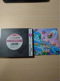 PC Engine Fantasy Zone PCE Japan Region
