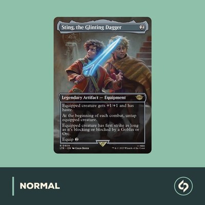MTG | Sting, the Glinting Dagger | LORD OF THE RINGS | NM | EN | SHOWCASE 