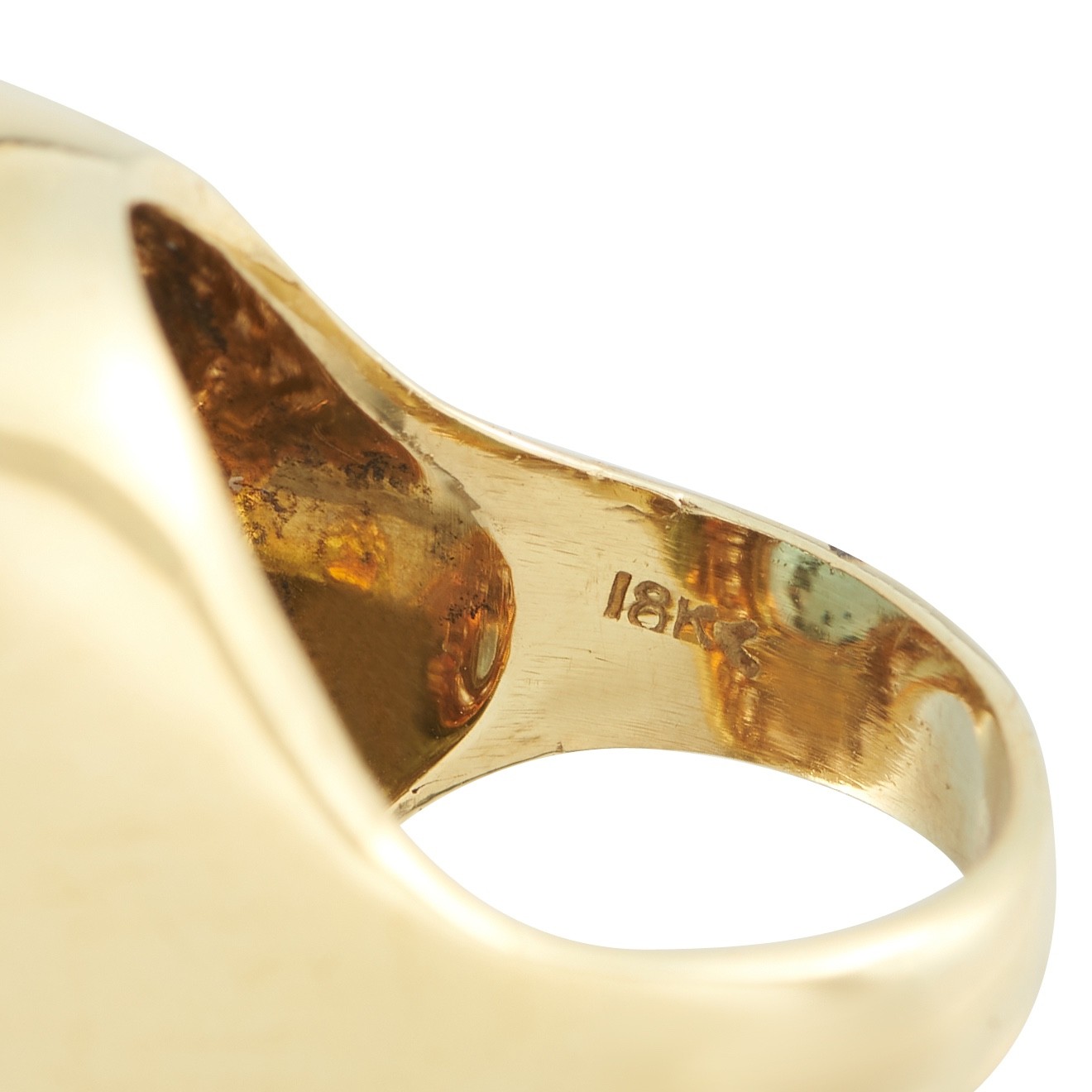 18K Yellow Gold 2.10ct Diamond and Aquamarine Ring - image 4