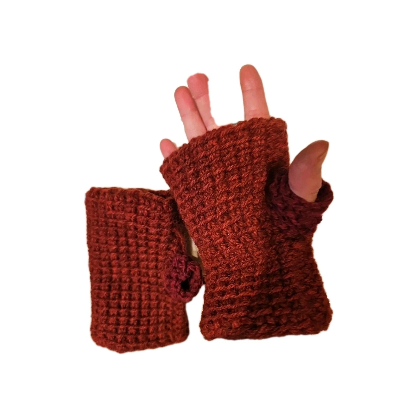 Hand Made Alpca Hand Warmers Gloves