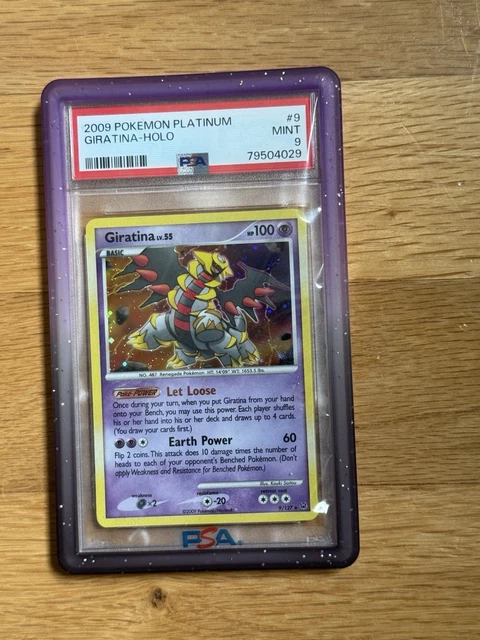 Pokemon Giratina Holo Platinum 9/127 PSA 9 Mint