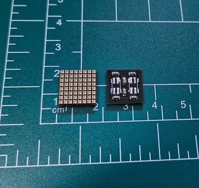 SK6805-EC10 8x8 Addressable LED Matrix 1.5mm Pixel Pitch 12.5mm x 12.5mm WLED