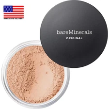 s Original Loose Powder Foundation SPF 15, Clean Mineral Powder Face Makeup, She