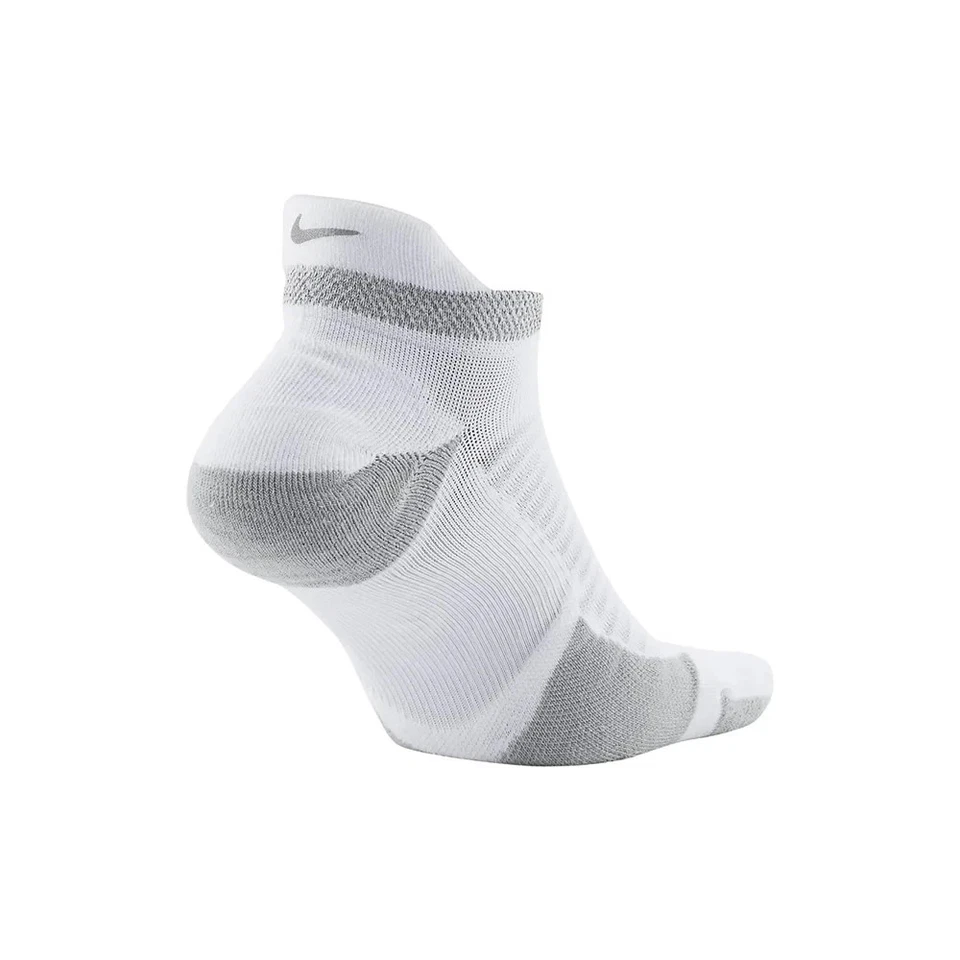 Lote de 3 pares de calcetines para correr Nike Spark Low Dri-Fit blancos para hombre 10-12 CU7201 x3 Foto 4 de 4