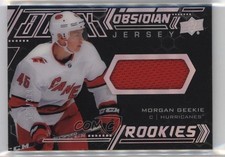 2020-21 SPx UD Black Obsidian Rookies Jersey 323/399 Morgan Geekie #ORJ-MG 0ps8