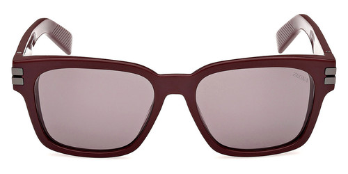 Ermenegildo Zegna EZ0237 Men Sunglasses Shiny Bordeaux 55mm New & Authentic