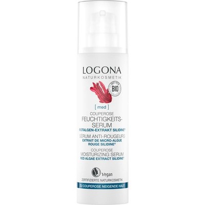 Logona Couperose Feuchtigkeits-Serum Rotalgenextrakt SILIDINE    30 ml