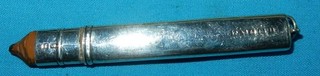 ANTIQUE 1911 STERLING SILVER DRAFTSMANS PENCIL FOB LOOP 65 mm