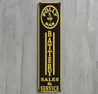 Polly Gas Sales & Service 18" x 4" Vintage Novelty Metal Sign USA Made New!